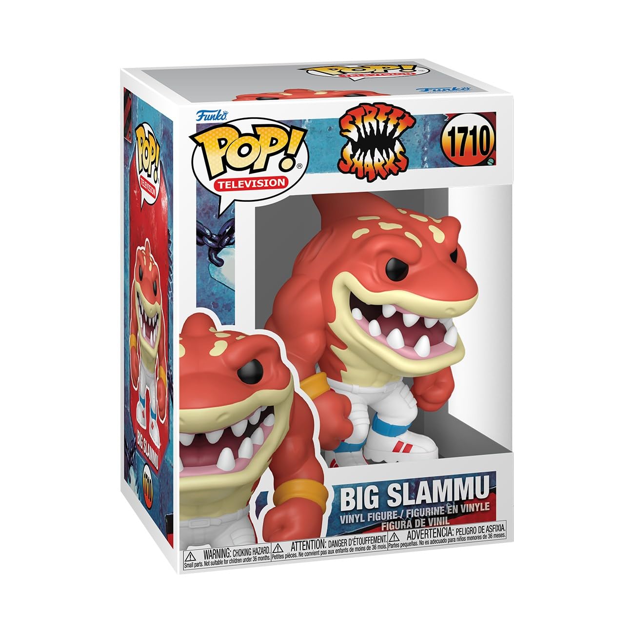 【新品未開封】 Street Sharks BIG SLAMMU Amazon.com: Funko Pop! TV: Street Sharks - Big Slammu